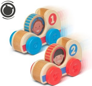Drewniane autka do rączki GO Tots Melissa and Doug