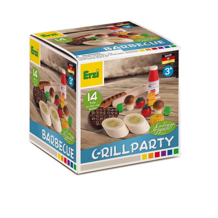 Zestaw grillowych produktów do zabawy Erzi