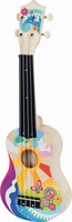 Ukulele Flower Power instrument muzyczny dla dzieci Goki
