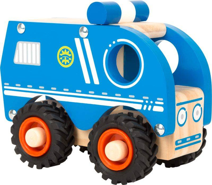 Drewniane auto policyjne Small Foot