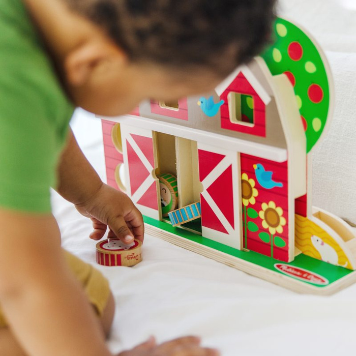 Farma z krążkami GO Tots Barnyard Tumble Melissa and Doug