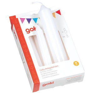 Zestaw 11 urodzinowych świeczek