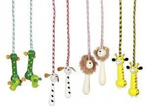 Skakanka, zwierzęta, 4 wzory