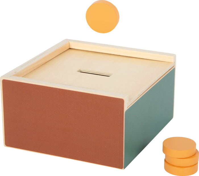 Drewniany sorter kształtów i kolorów Montessori Small Foot