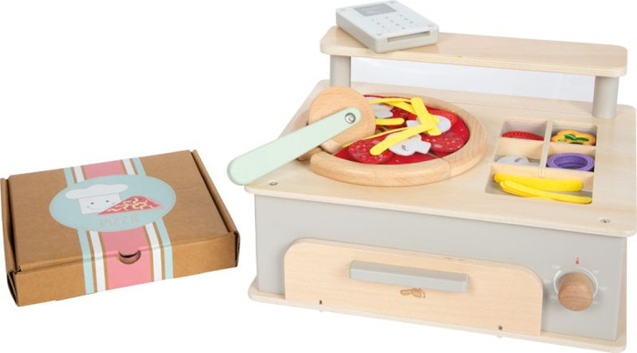 Drewniana pizzeria zabawki kuchenne dla dzieci Small Foot