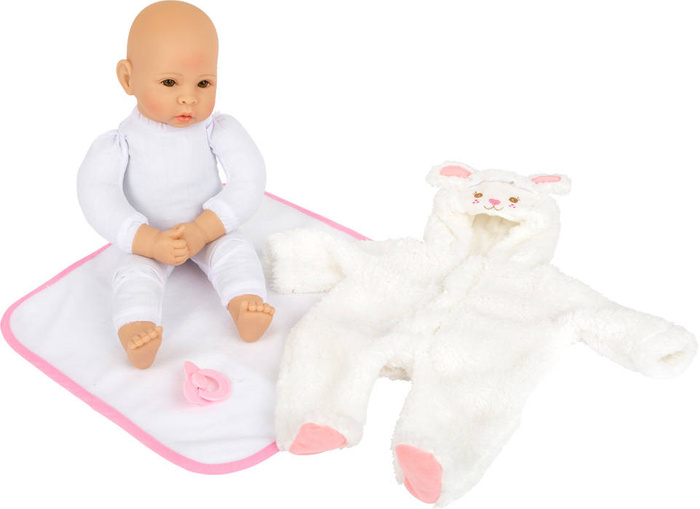 Lalka dla dzieci w miękkim ubranku z akcesoriami Owieczka Small Foot