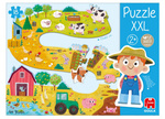 Puzzle dla dzieci XXL Farma Goula