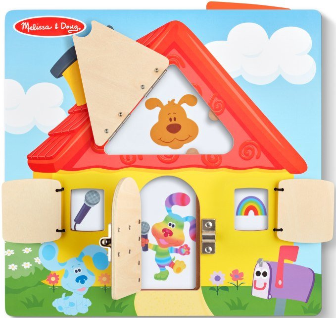 Drewniany Domek z planszą aktywności  Blue’s Clues & You Melissa & Doug