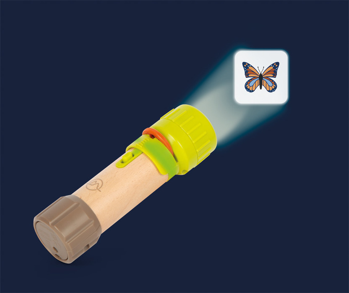 Latarka i projektor 2w1 Odkrywca Small Foot