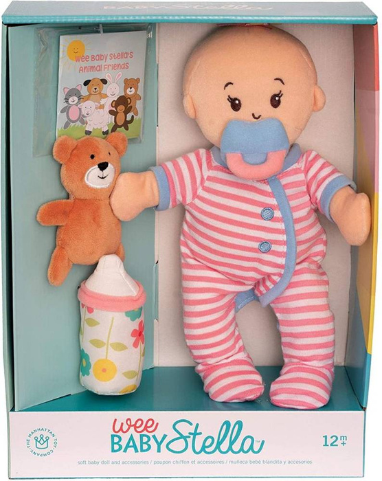 Pachnąca lalka dla dzieci Baby Stella Manhattan Toy