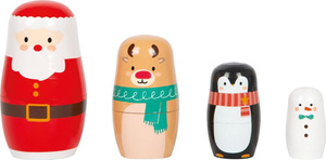 Drewniana matrioszka Boże Narodzenie Small Foot