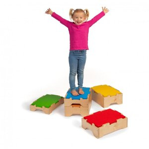 Równowaga balansujące skrzynie drewniane Erzi