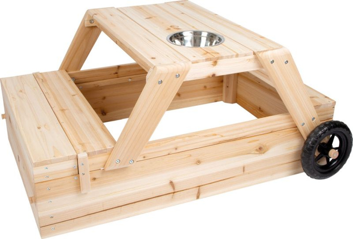 Piaskownica drewniana dla dzieci 3 w 1 Small Foot