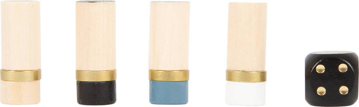 Gra planszowa 2w1 Halma i Malefiz Gold Edition Small Foot 