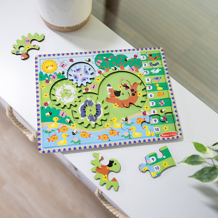 Drewniana układanka Zwierzęta Melissa and Doug