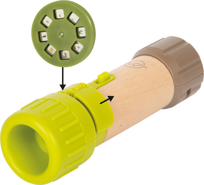 Latarka i projektor 2w1 Odkrywca Small Foot