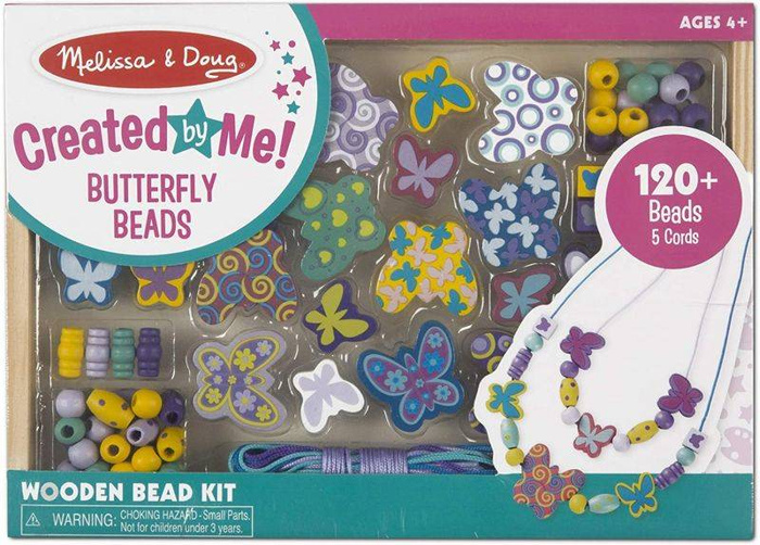 Zestaw do nawlekania i tworzenia biżuterii Motylki Melissa & Doug