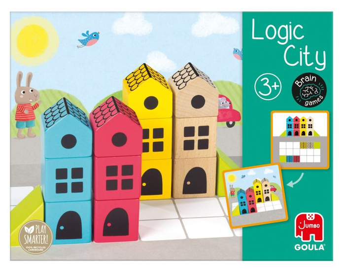 Edukacyjna gra dla dzieci Miasto logiki Goula