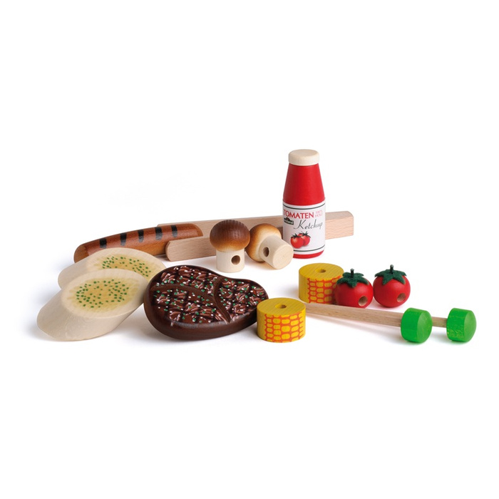 Zestaw grillowych produktów do zabawy Erzi