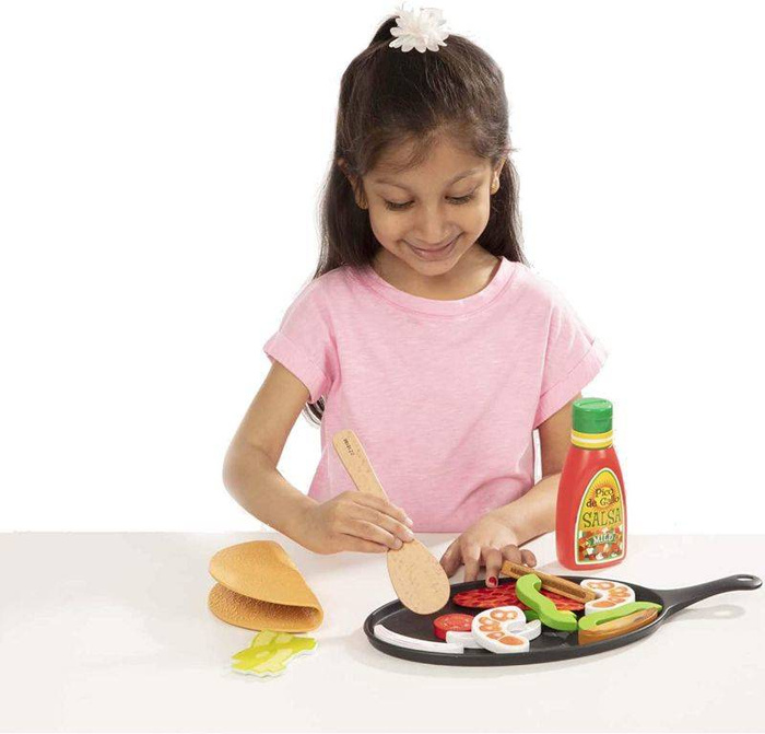 Zestaw do robienia tortilli Fill & Fold Taco & Tortilla 43 el Melissa & Doug 