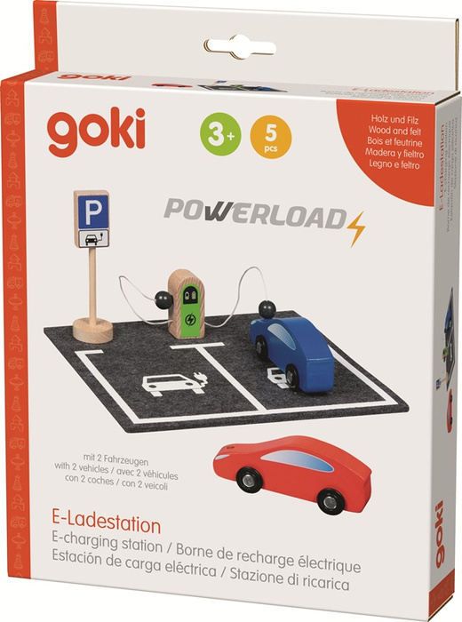 Stacja ładowania PowerLoad z 2 pojazdami Goki