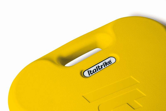 Żółta deskorolka deska na kółkach Mini Eolo Italtrike 