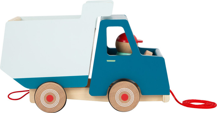 Ciężarówka wywrotka zabawkowa do ciągnięcia Small Foot