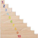 Drewniana tablica matematyczna 36 elelemntów