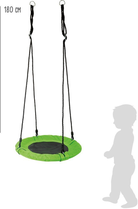 Huśtawka bocianie gniazdo zielone Small Foot