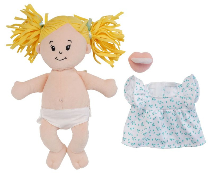 Miękka lalka Love Stella Peach z blond kiteczkami Manhattan Toy
