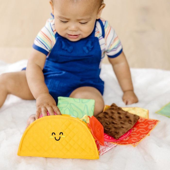Zabawka sensoryczna z gryzakiem Soft Taco Fill & Spill Melissa and Doug