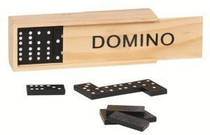 Domino w drewnianym pudełku II, 28 el.