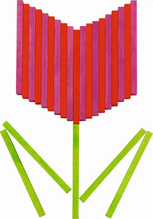 Wielokolorowe klocki konstrukcyjne Goki