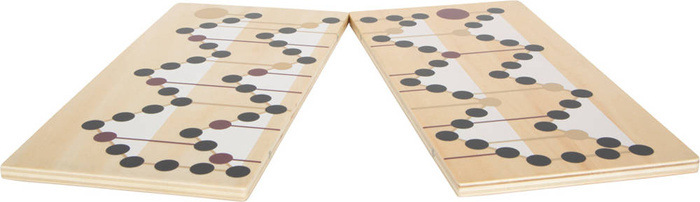 Gra 2w1 Ludo Węże i drabiny Gold Edition Small Foot