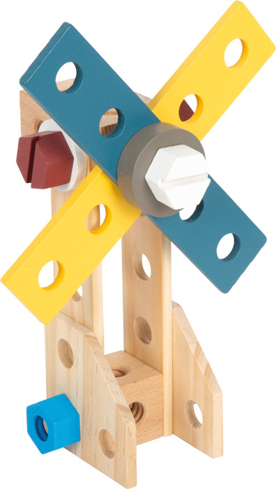 Drewniana walizka z narzędziami dla dzieci Warsztat Small Foot 