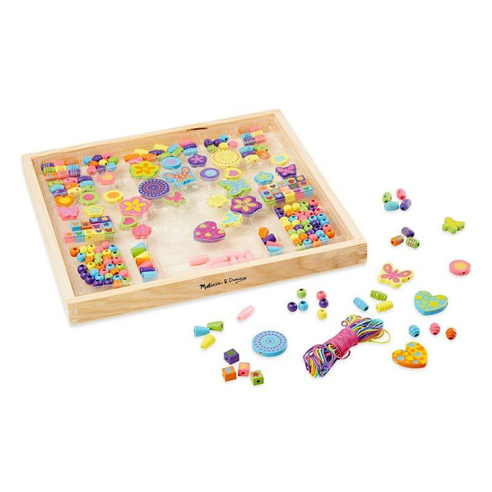 Zestaw do nawlekania i tworzenia biżuterii Bukiet Melissa & Doug