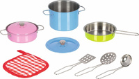 Kolorowe garnki i akcesoria Goki