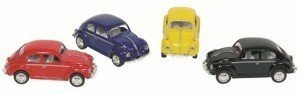 Metalowy pojazd z napędem, Volkswagen Classical Beetle (1967), 1:64