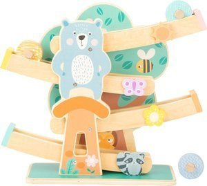 Kolorowa zjeżdżalnia Tor leśna przygoda Small Foot