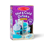Napoje na wynos zestaw zabawkowy z wibrującym spieniaczem Hot & Cold Drinks 16 elementów Melissa & Doug