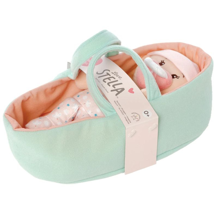 Lalka Peach z miękką kołyską Love Stella Manhattan Toy