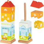 Wieża na paliku drewniany dom Goki