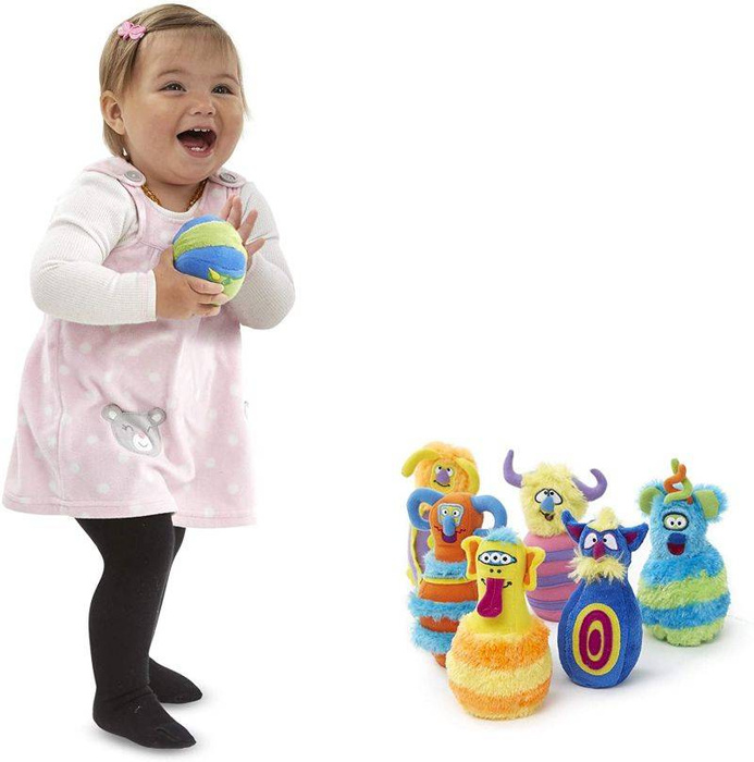 Pluszowe kręgle Potworki Melissa & Doug 