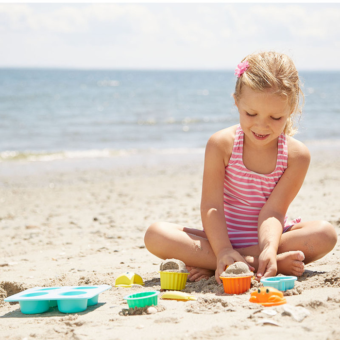 Foremki do piasku, wody zabawa na plaży babeczki Melissa and Doug