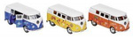 Metalowy pojazd z napędem, Volkswagen Classic Bus (1962), 1:34-39