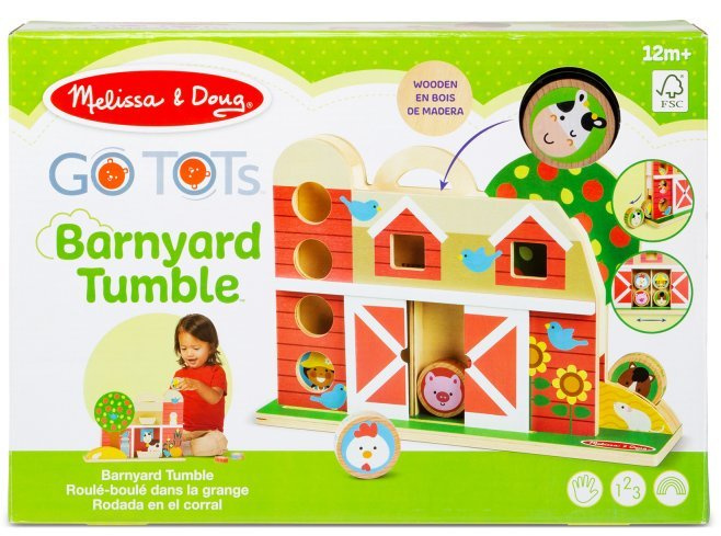 Farma z krążkami GO Tots Barnyard Tumble Melissa and Doug