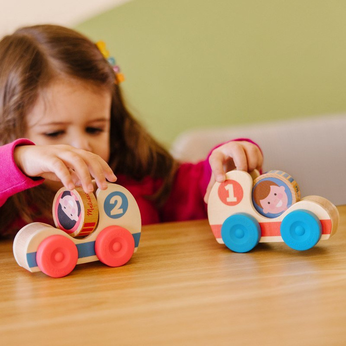 Drewniane autka do rączki GO Tots Melissa and Doug