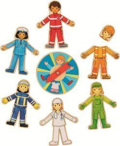 Drewniana gra planszowa w formie układanki Zawody świata Goki