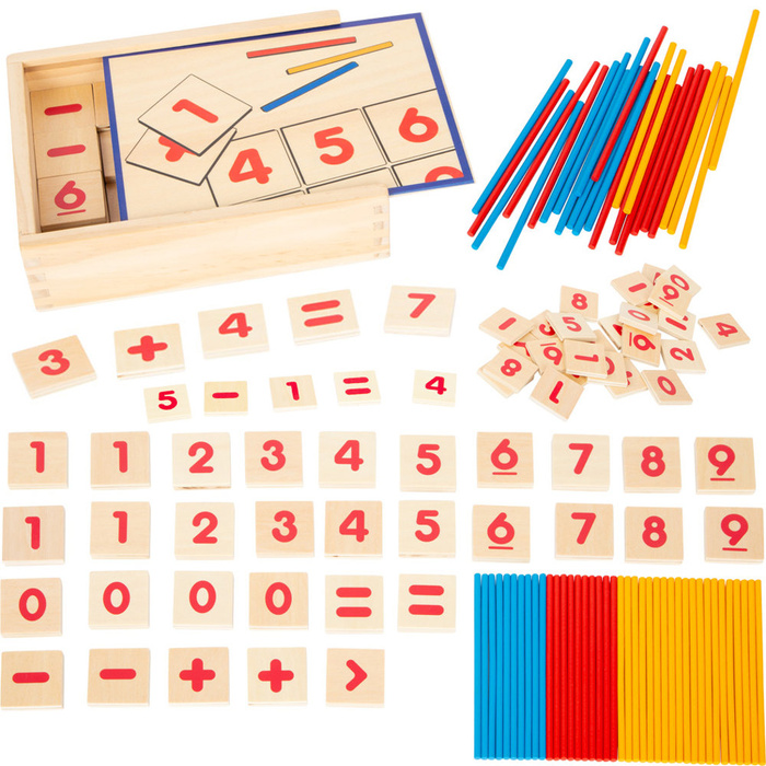 Drewniana gra edukacyjna Matematyka Small Foot 