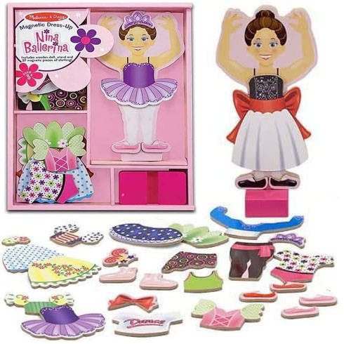 Układanka magnetyczna ubieranie Nina Balerina Melissa & Doug 